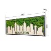 Houston Moss City Silhouette Metal Wall Art
