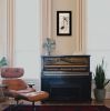 "Music" by Marla Rae, Ready to Hang Framed Print, Black Frame