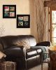 "At The Movies" 2-Piece Vignette By Mollie B, Black Frame